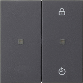 mód.sf.mando inal. Gira eNet Memory System 55 antracita