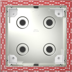 caja mont. enrasado 2x 2e System 106