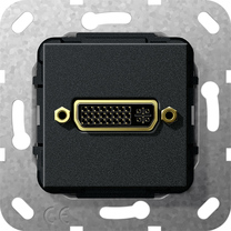 DVI (24+5) acopl. Mecanismo negro m