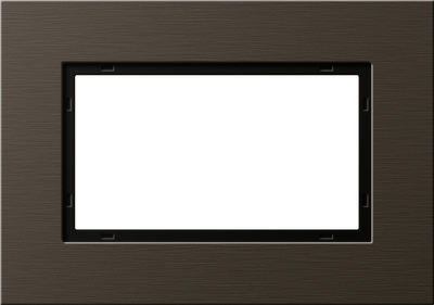 marco cob. 1,5e Gira Esprit alum.marrón(anod.)