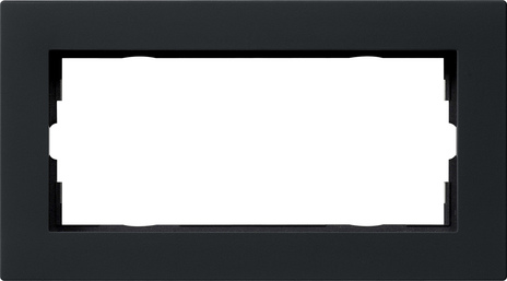 marco cob. 2e s.LC plano Gira E2 negro m