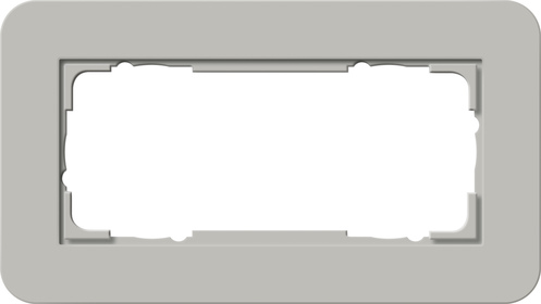 marco cob. 2e s.LC Gira E3 gris/antra.