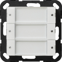 sens.tác.2 3 e 24 V libre pot. CR System 55 transp./blanco