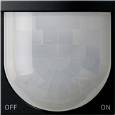 mod.sf.det.mov. 2,20 m Kmf KNX System 55 negro m