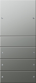 jg.tec.basc. 4e (1+3) System 55 acero inoxidable