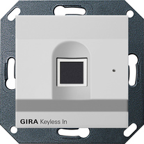 lect.huella dactilar Gira Keyless In System 55 gris m