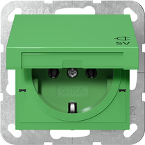 SCHUKO TA insc.SV System 55 verde