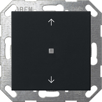 ps. tec.basc. 1e flechas OneKNX System 55 negro m