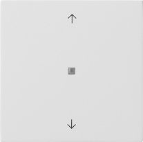 ps. tec.basc. 1e flechas OneKNX Gira F100 blanco