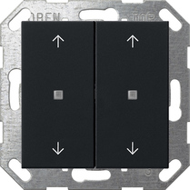 ps. tec.basc. 2e flechas OneKNX System 55 negro m