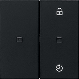 mód.sf.mando inal. Gira eNet Memory System 55 negro m