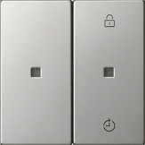 mód.sf.mando inal. Gira eNet Memory System 55 acero inoxidable