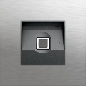 mód.huella dactilar Gira Keyless In System 106 acero inox.V4A