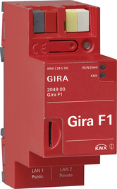Gira F1 KNX Carril DIN