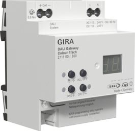 gateway DALI Colour 1e c.DIN KNX Secure