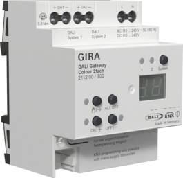 gateway DALI Colour 2e c.DIN KNX Secure