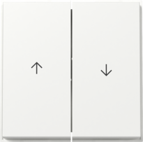 Tecla Persiana 2e Flechas GIRA TX_44 blanco