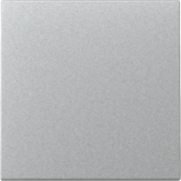 Tecla Simple System 55 color aluminio