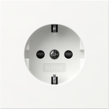 SCHUKO SP BRT Gira F100 blanco