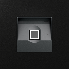 mód.huella dactilar Gira Keyless In System 106 negro m